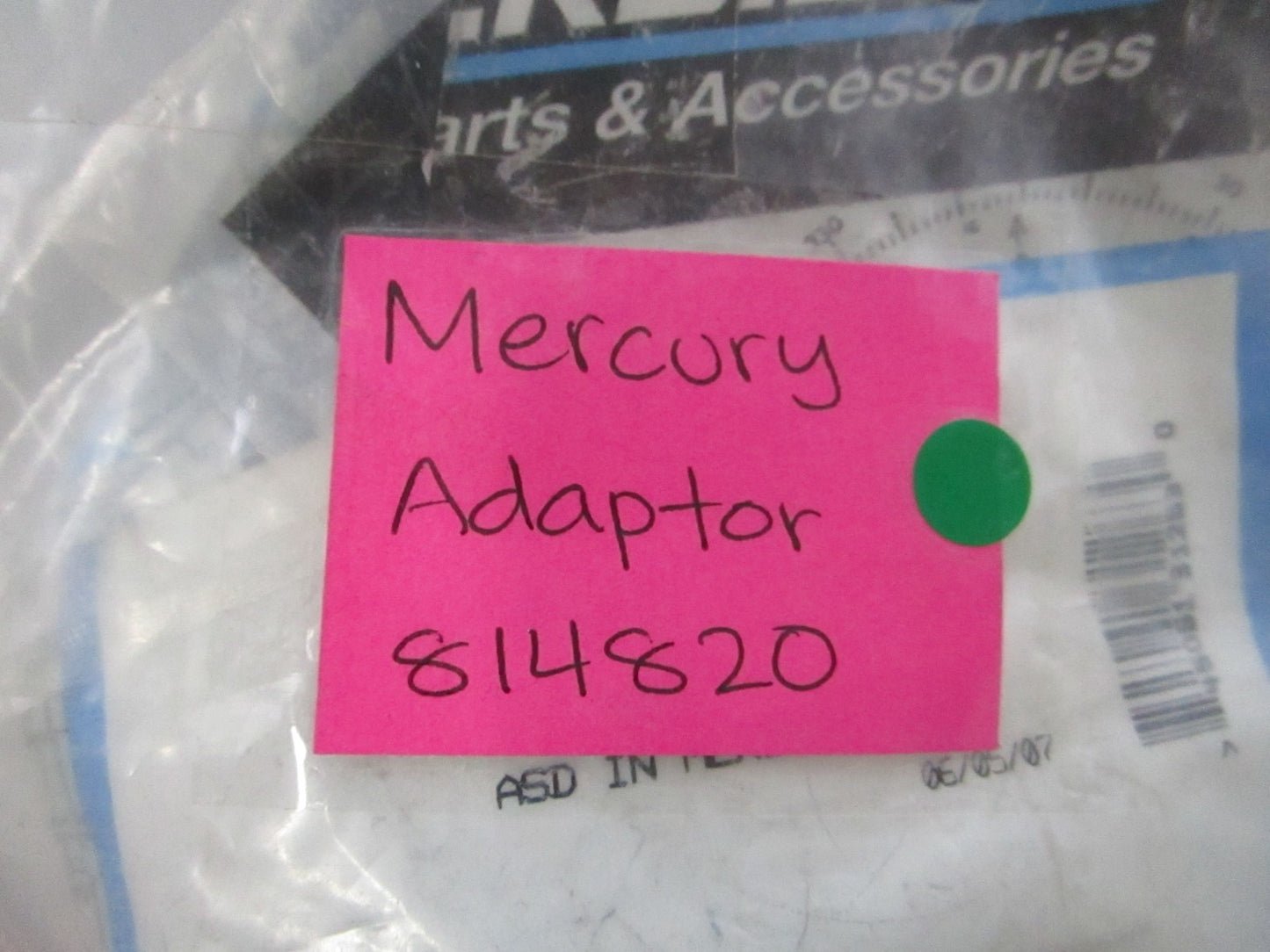 NEW OEM 814820 Mercury Quicksilver Adaptor 0810