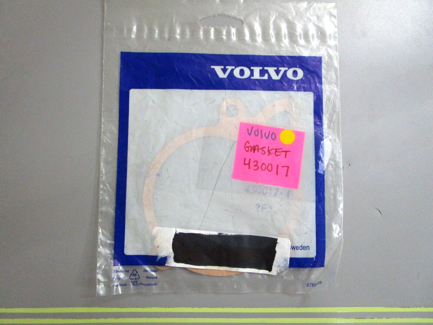 *NEW OEM* 0750 Volvo Penta GASKET 430017