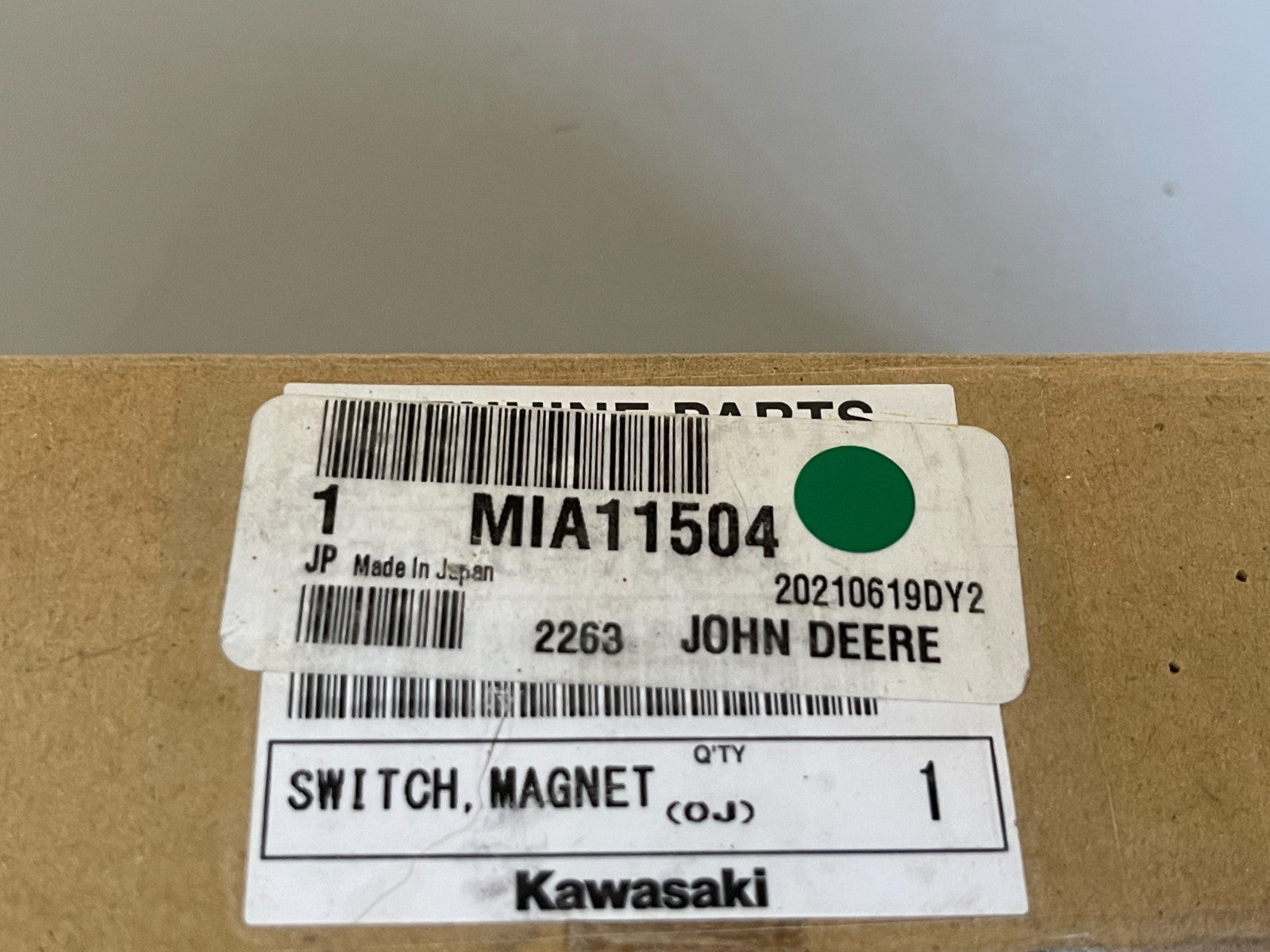 John Deere MIA11504 NEW OEM Starter Solenoid 12V X300 X500 X700 ZTrak LX 0720