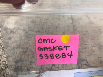 *NEW OEM* 0720 OMC Johnson Evinrude Gasket 338884 0338884
