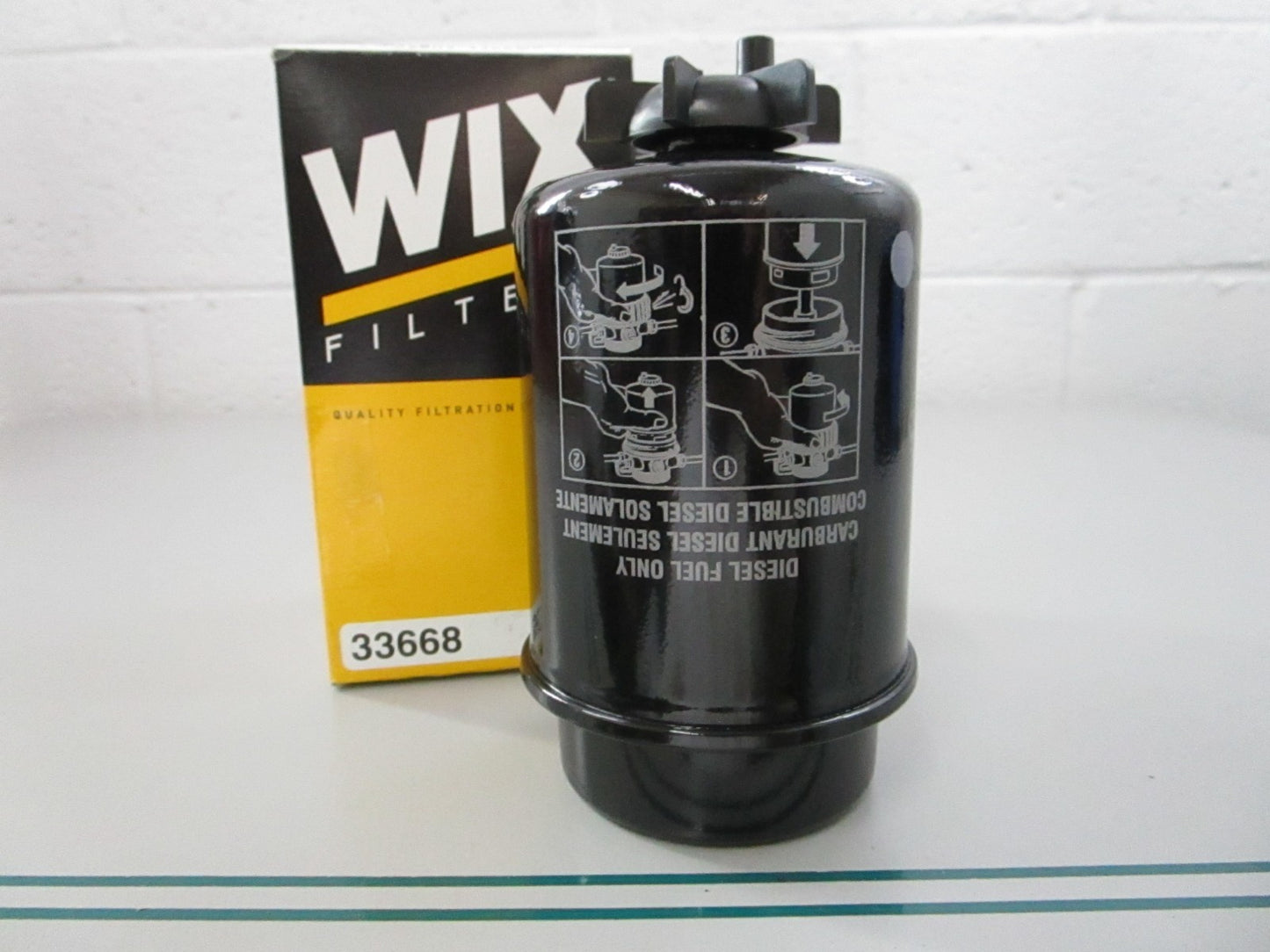 NEW 33668 WIX Fuel Water Separator 0810