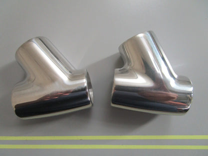 *NEW* (LOT OF 2) 0810 SeaDog 60° Stainless Steel Left Tee 291600-1