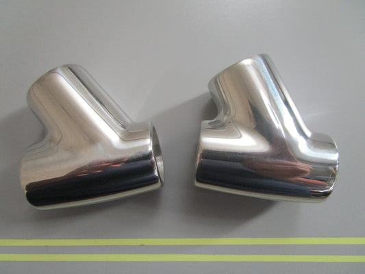 *NEW* (LOT OF 2) 0810 SeaDog 60° Stainless Steel Left Tee 291600-1