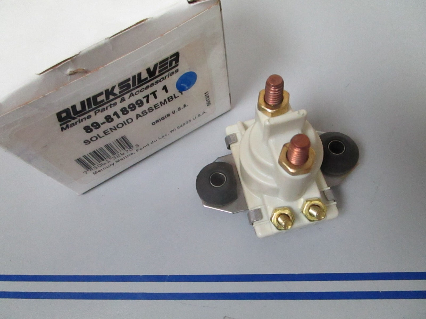 *NEW OEM* 0810 Mercury Quicksilver Solenoid Assembly 89-818997T1