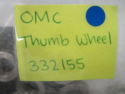 *NEW OEM* 0810 OMC Johnson Evinrude Thumb Wheel 332155 0332155