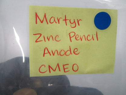 *NEW* (LOT OF 2) 0810 Martyr Zinc Pencil Anode CME0