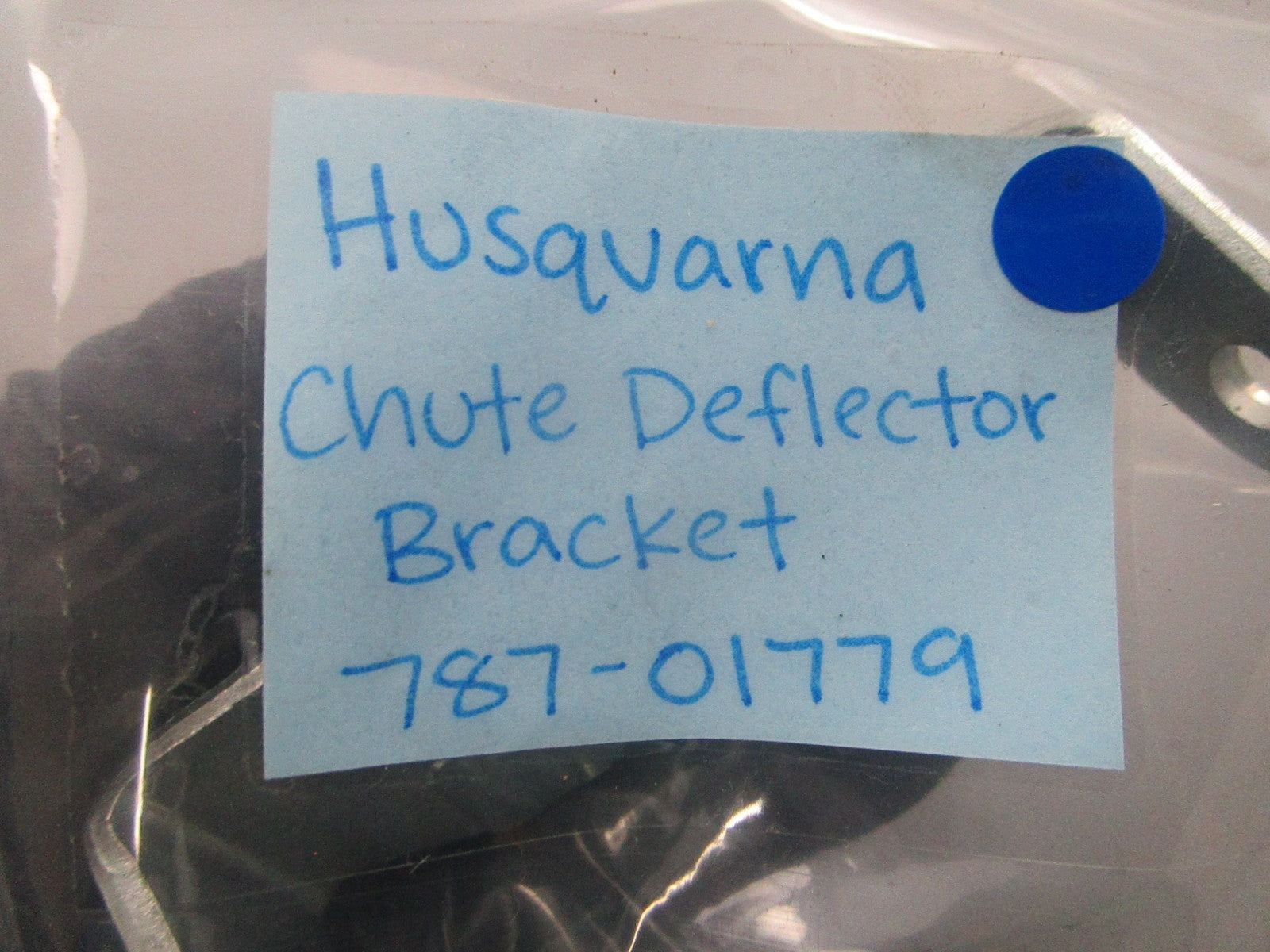 NEW OEM Husqvarna 787-01779 Chute Deflector Bracket 0810