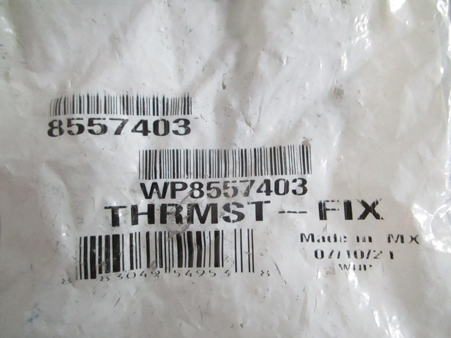 NEW OEM WP8557403 8557403 Whirlpool Thermostat 0820