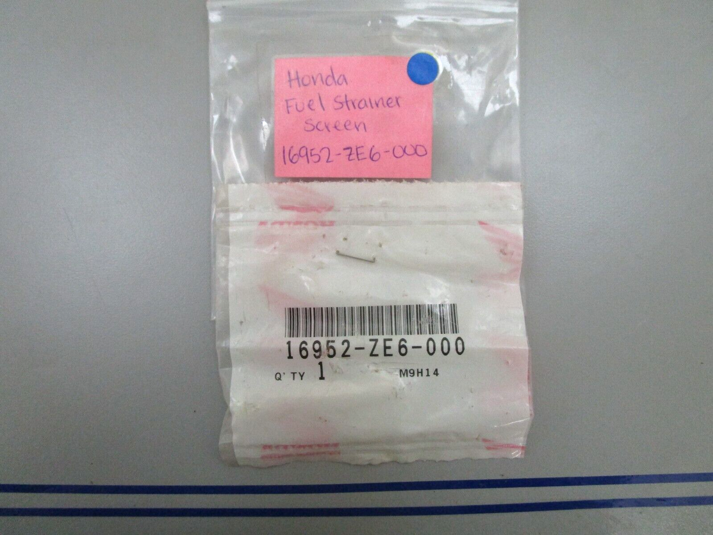 *NEW OEM* 0810 Honda Fuel Strainer Screen 16952-ZE6-000