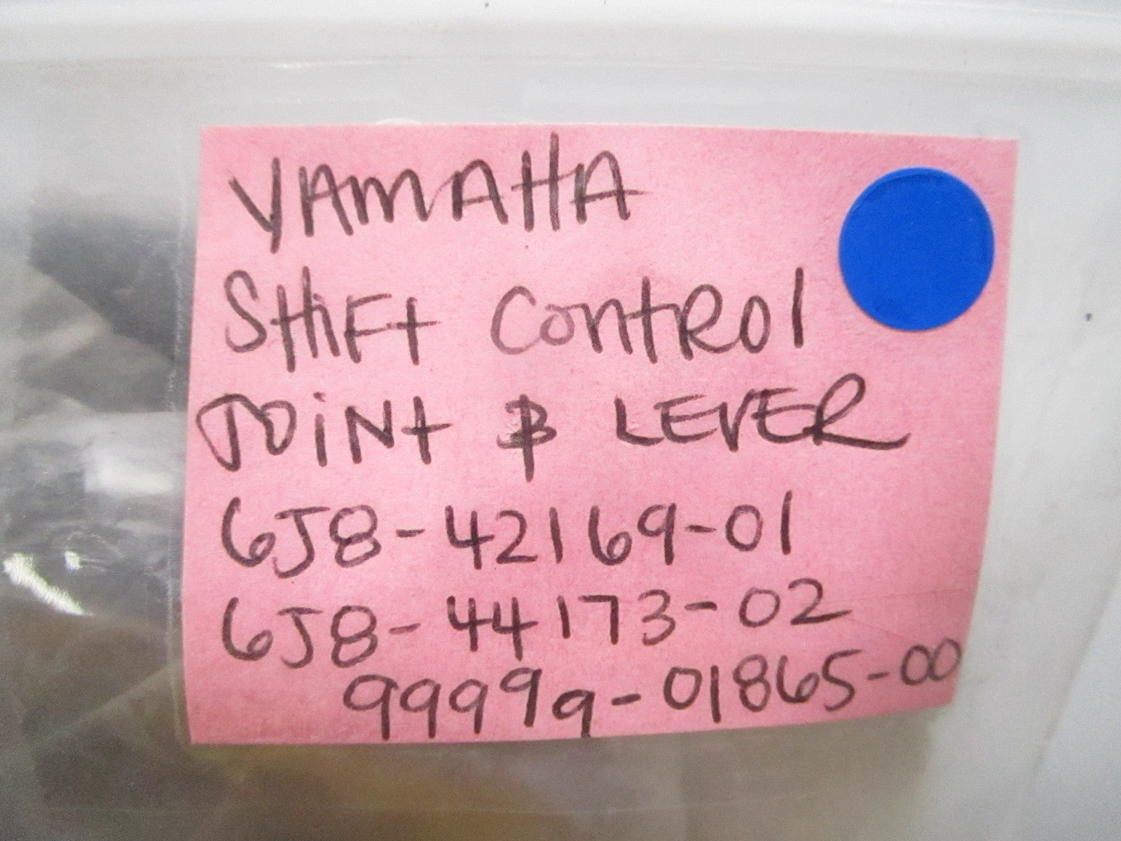 *NEW OEM* 0810 Yamaha Shift Control Joint & Lever 6J8-42169-01 6J8-44173-02