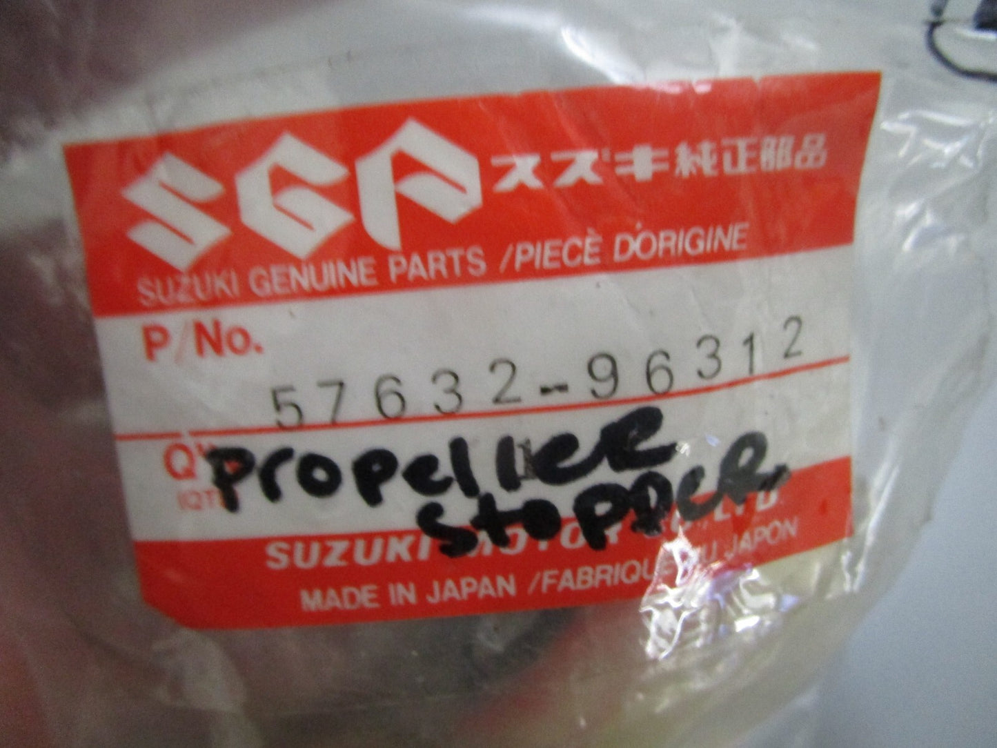 *NEW OEM* 0810 Suzuki Propeller Stopper 54632-96312