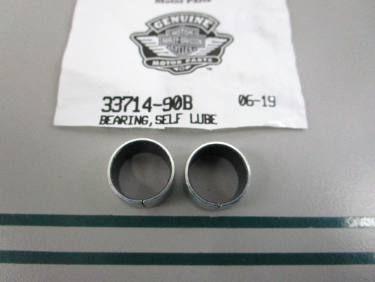 NEW OEM (LOT OF 2) 33714-90B Harley Davidson Self Lube Bearing 0810