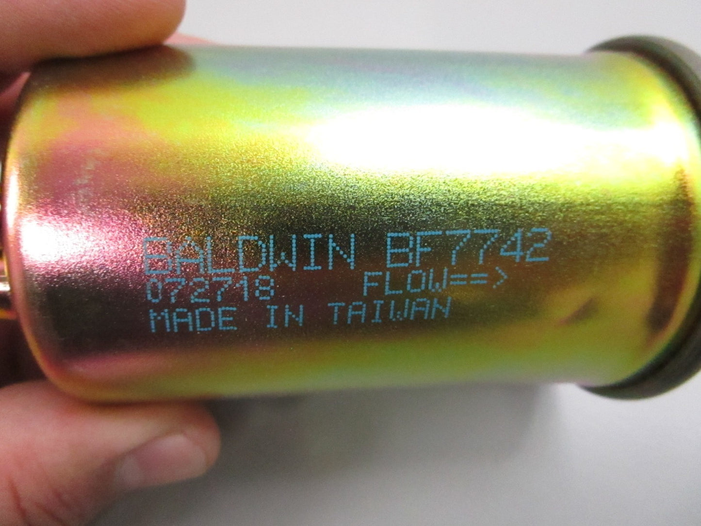 Baldwin NEW 3-Port In-Line Fuel Filter BF7742 Ford Expedition Ranger Focus 0810