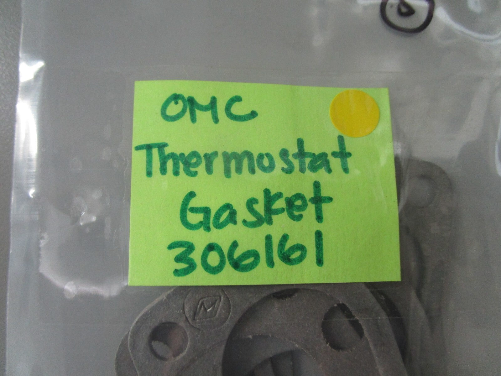 *NEW OEM* 0810 OMC Johnson Evinrude Thermostat Gasket 306161 0306161