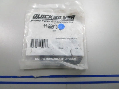 *NEW OEM* (LOT OF 5) 0810 Mercury Quicksilver Nut 11-55910