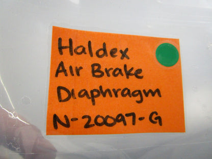 NEW N-20097-G Haldex Air Brake Diaphragm 0810