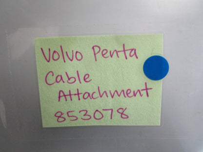 *NEW OEM* 0820 Volvo Penta Cable Attachment 853078