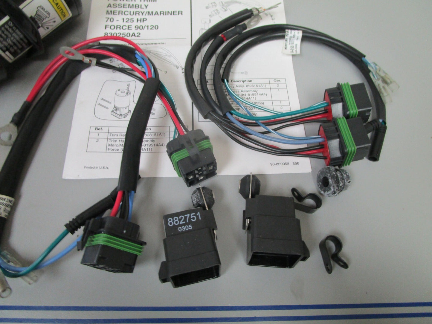 *NEW OEM* 0720 Mercury Quicksilver Trim Tilt Motor Pump Kit 809901A2