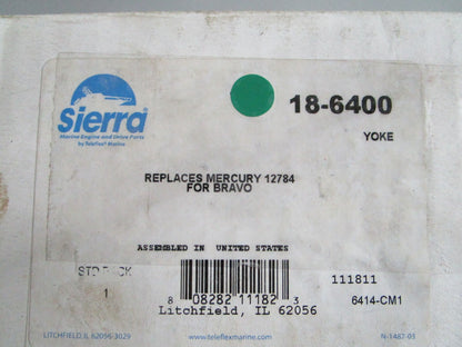 NEW 18-6400 Sierra Yoke Rep: 12784 Mercury 0820