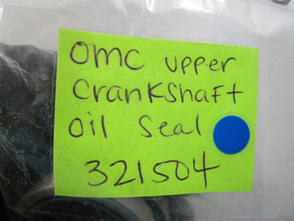 NEW OEM 321504 0321504 OMC Johnson Evinrude Upper Crankshaft Oil Seal 0810