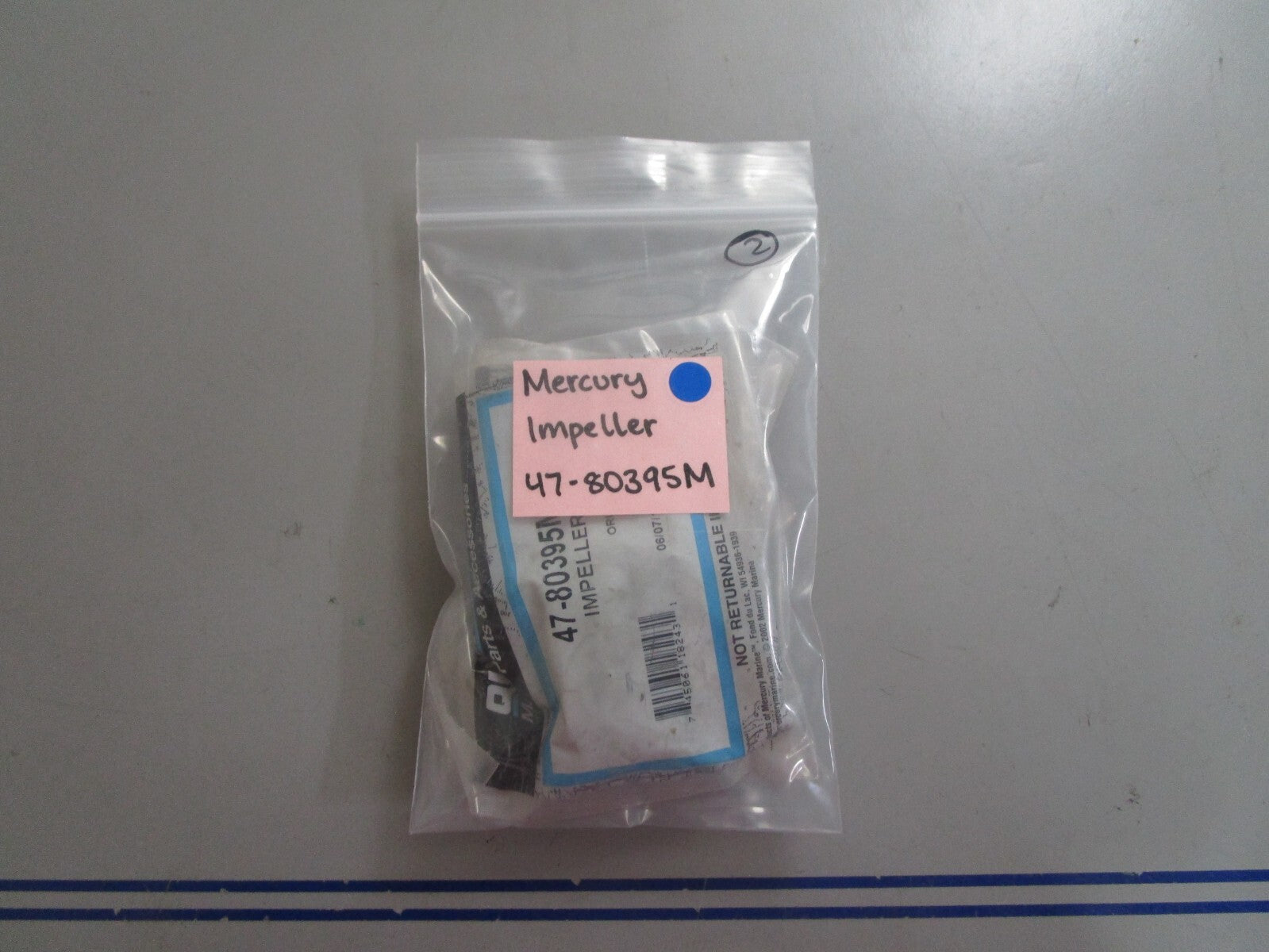 *NEW OEM* 0810 Mercury Quicksilver Impeller 47-80395M