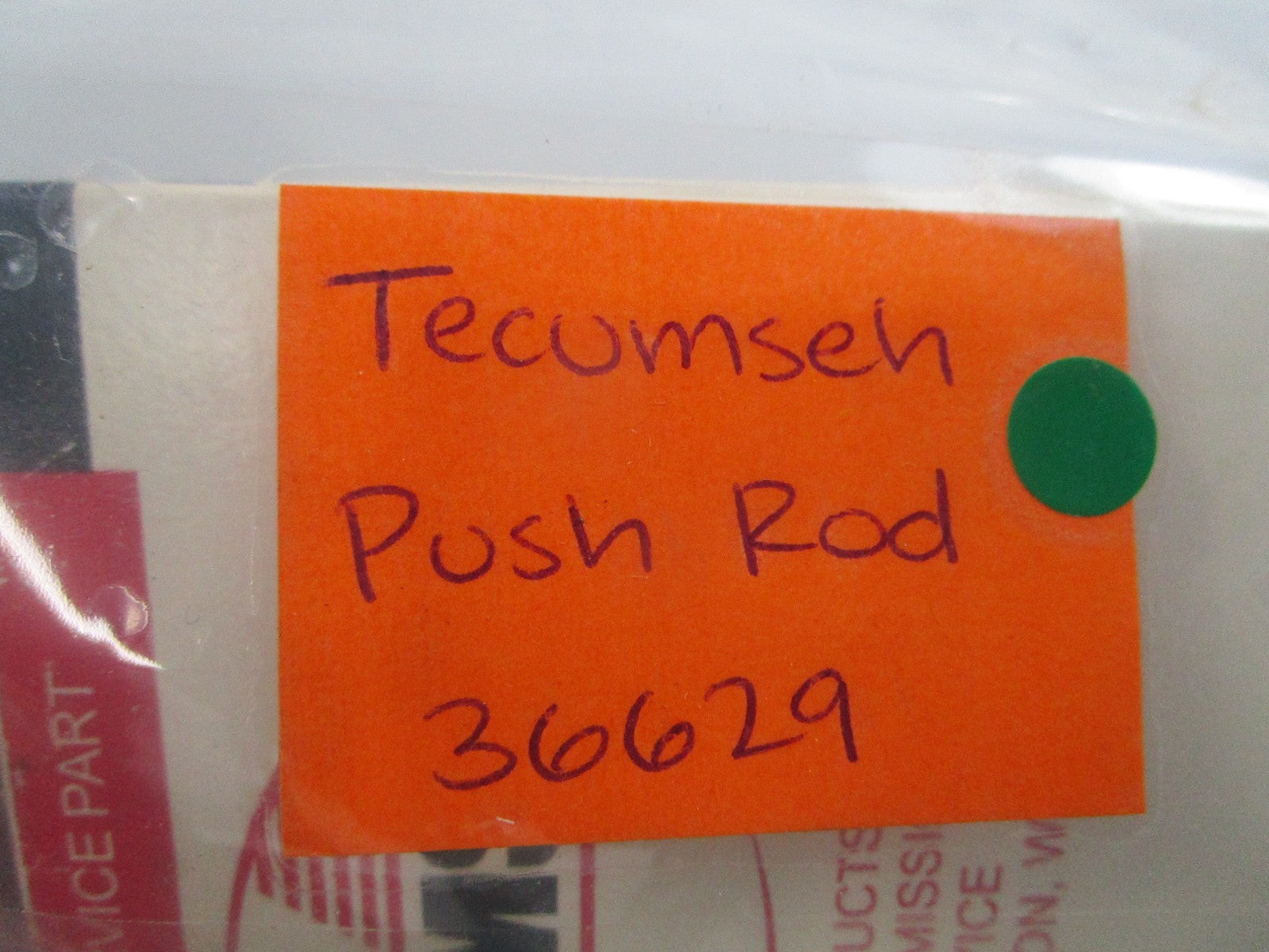 NEW OEM (LOT OF 2) 36629 Tecumseh Push Rod 0810