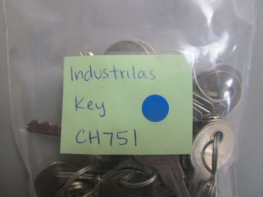 *NEW* (LOT OF 16) 0770 Industrilas Key CH751
