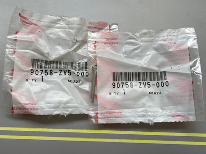 *NEW OEM* (LOT OF 2) 0810 Honda Split Pin 90758-ZV5-000