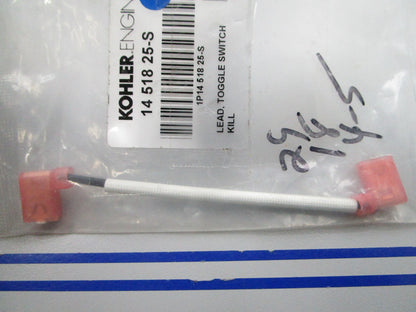 NEW OEM Kohler 14 518 25-S Toggle Switch Lead 0810