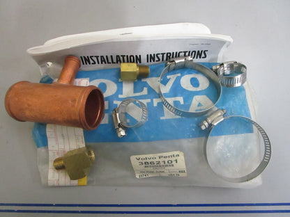 *NEW OEM* 0820 Volvo Penta Hot Water Outlet 3862101