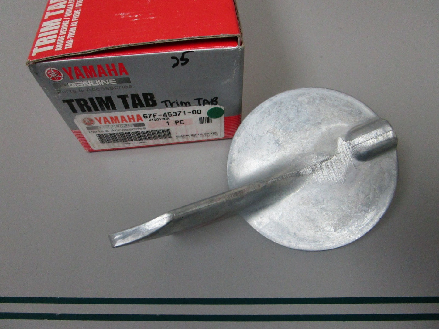 NEW OEM 67F-45371-00-00 Yamaha Trim Tab 0810
