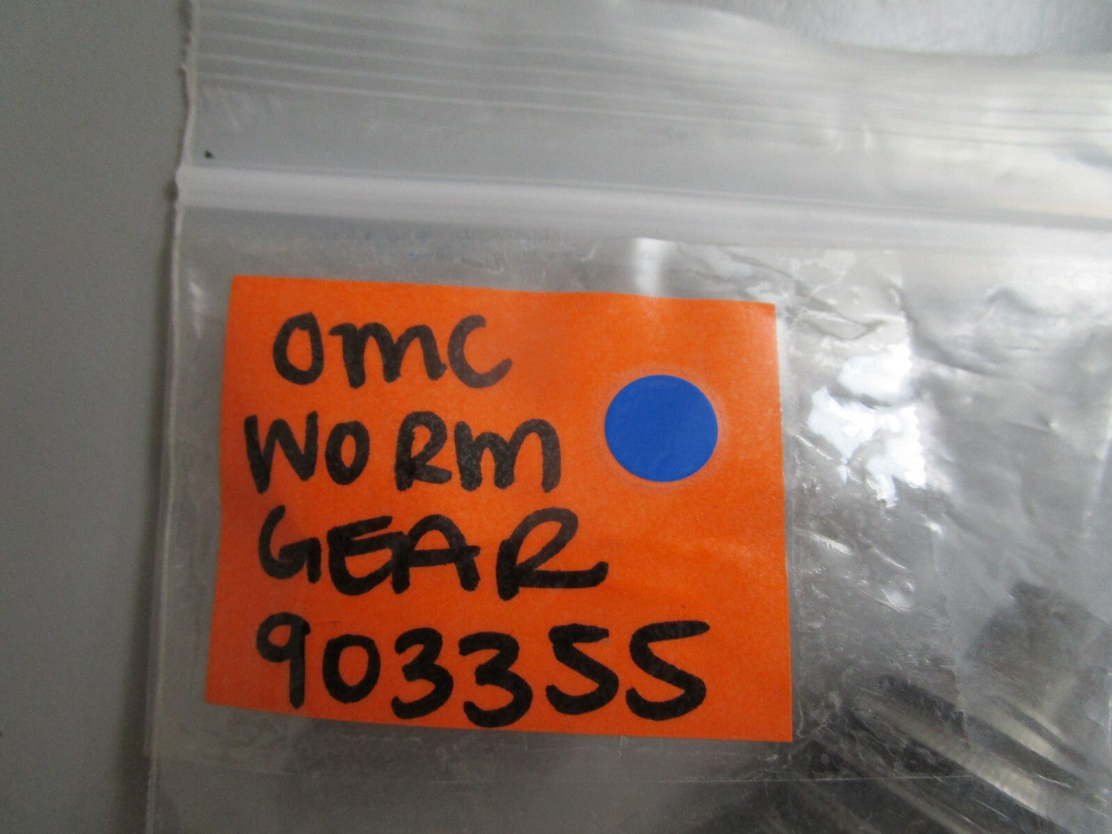 *NEW OEM* 0810 OMC Johnson Evinrude Worm Gear 903355 0903355