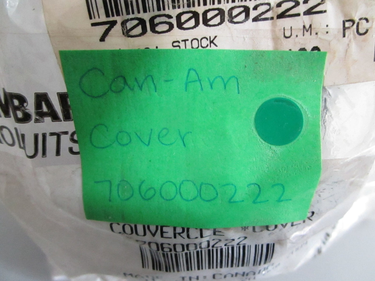 NEW OEM 706000222 Can-Am Cover 0820