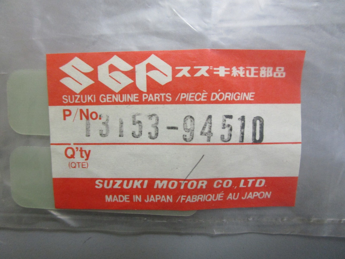 *NEW OEM* 0810 Suzuki Reed Valve 13153-94510