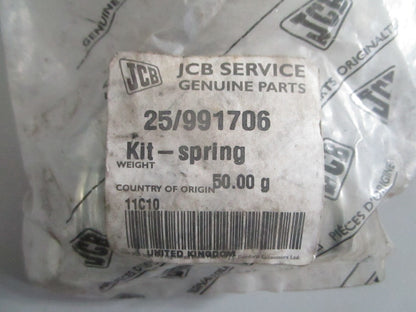 NEW OEM 25/991706 JCB Spring Kit 0820