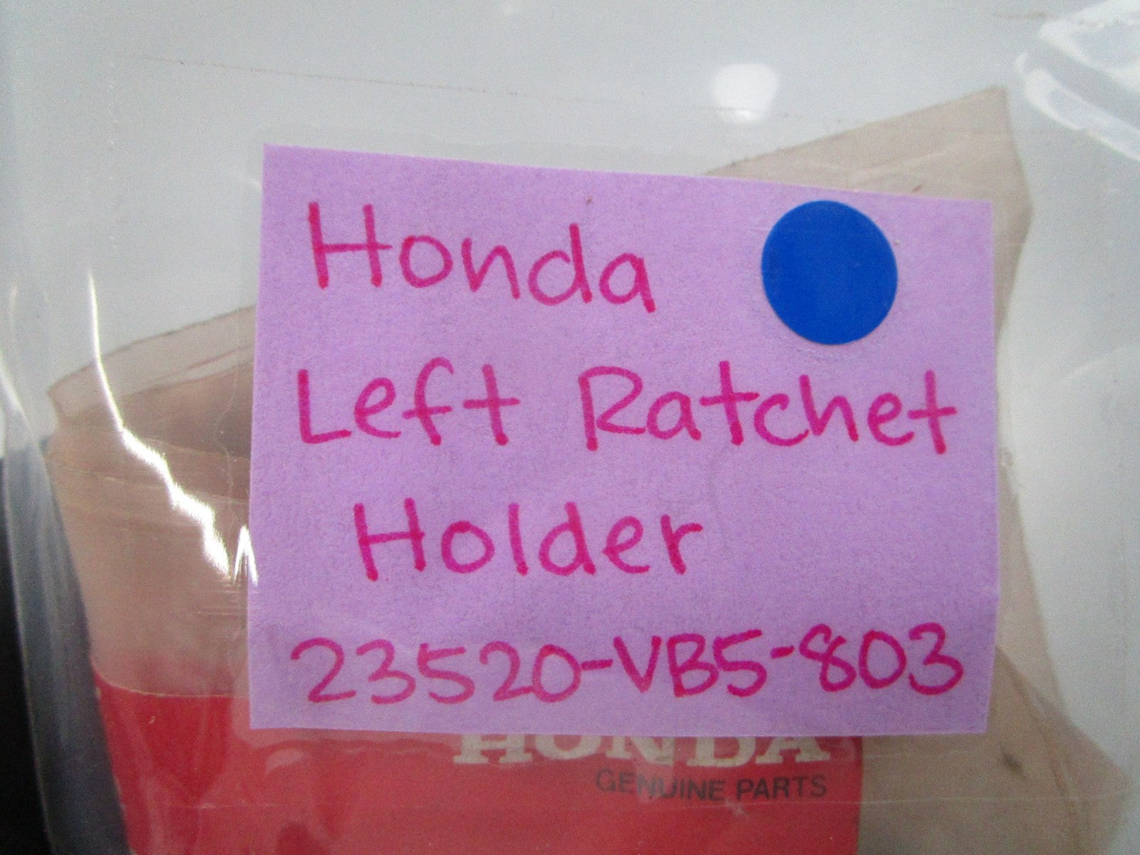 *NEW OEM* 0810 Honda Left Ratchet Holder 23520-VB5-803