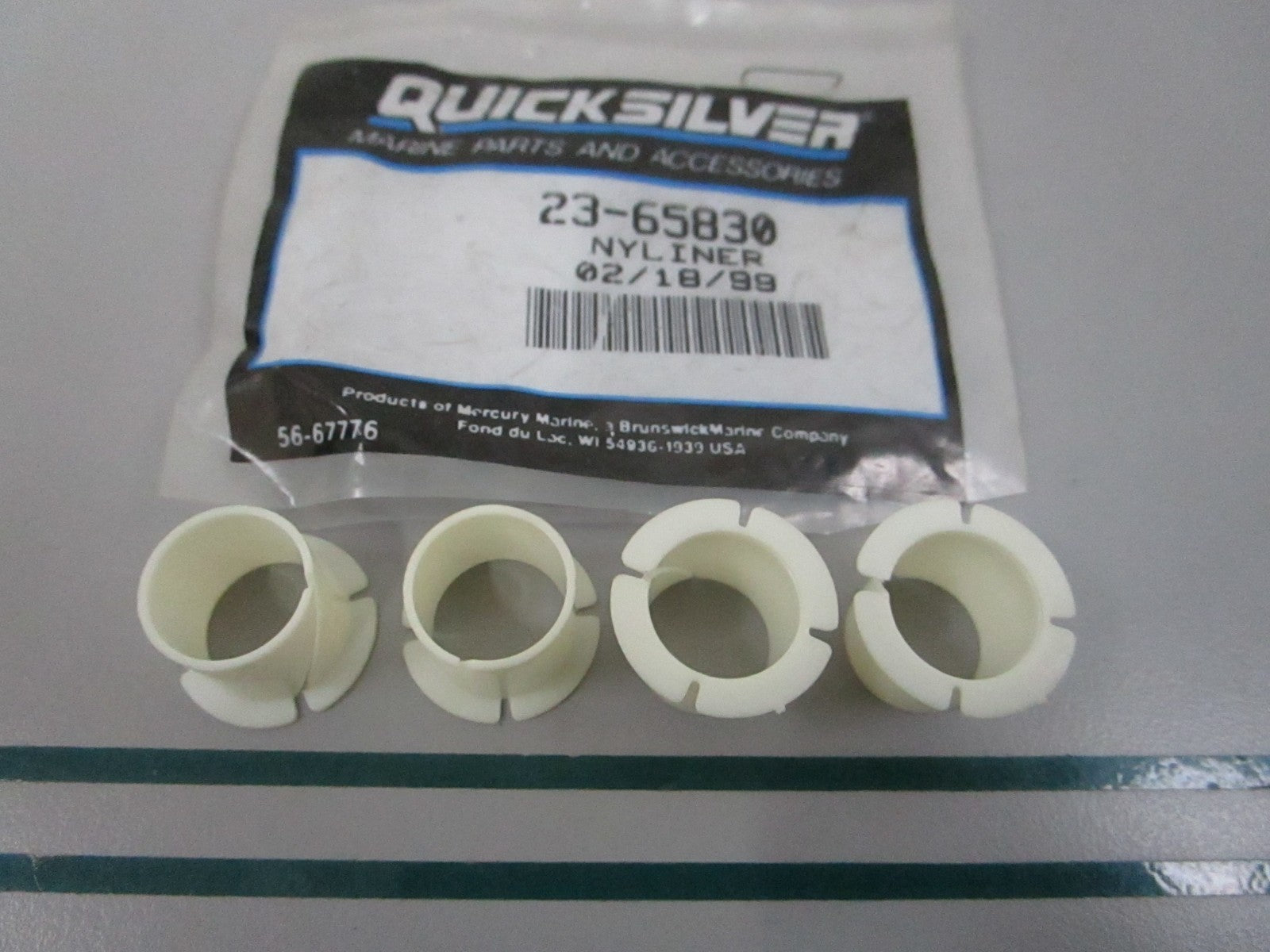 NEW OEM (LOT OF 4) 23-65830 Mercury Quicksilver Nyliner 0810