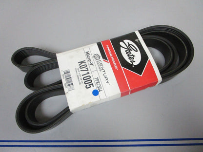 NEW K071005 Gates Micro-V 15/16" x 101 ⅛" Serpentine Belt 0720