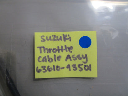*NEW OEM* 0810 Suzuki Throttle Cable Assembly 63610-93501