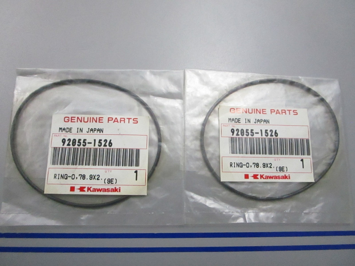 NEW OEM (LOT OF 4) 92055-1526 Kawasaki O-Ring 0810