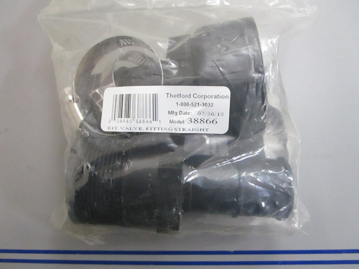 *NEW* 0820 Thetford Marine Fitting Straight Valve Kit 38866