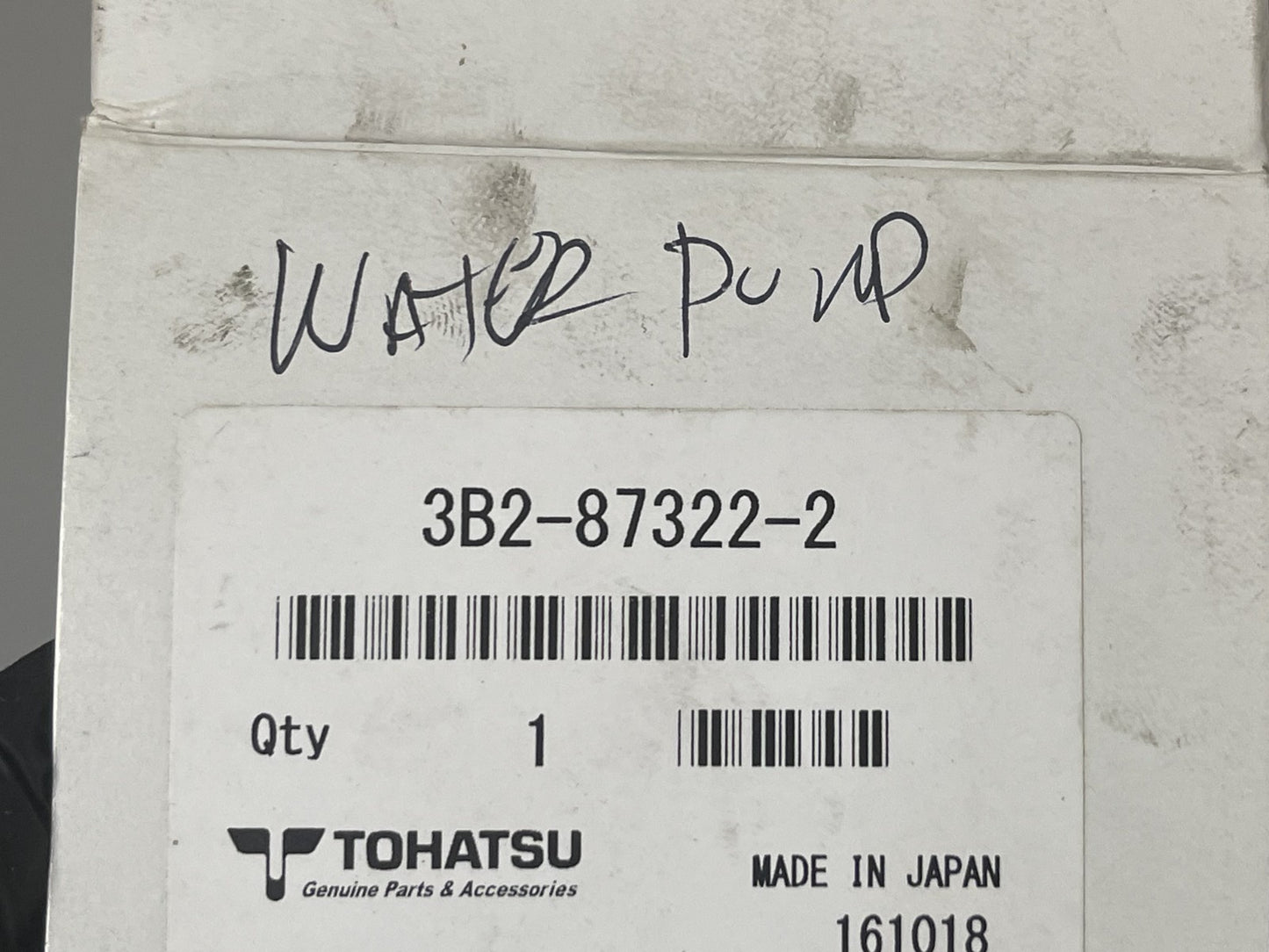NEW OEM 3B2-87322-2 Nissan Tohatsu Water Pump Kit 0670