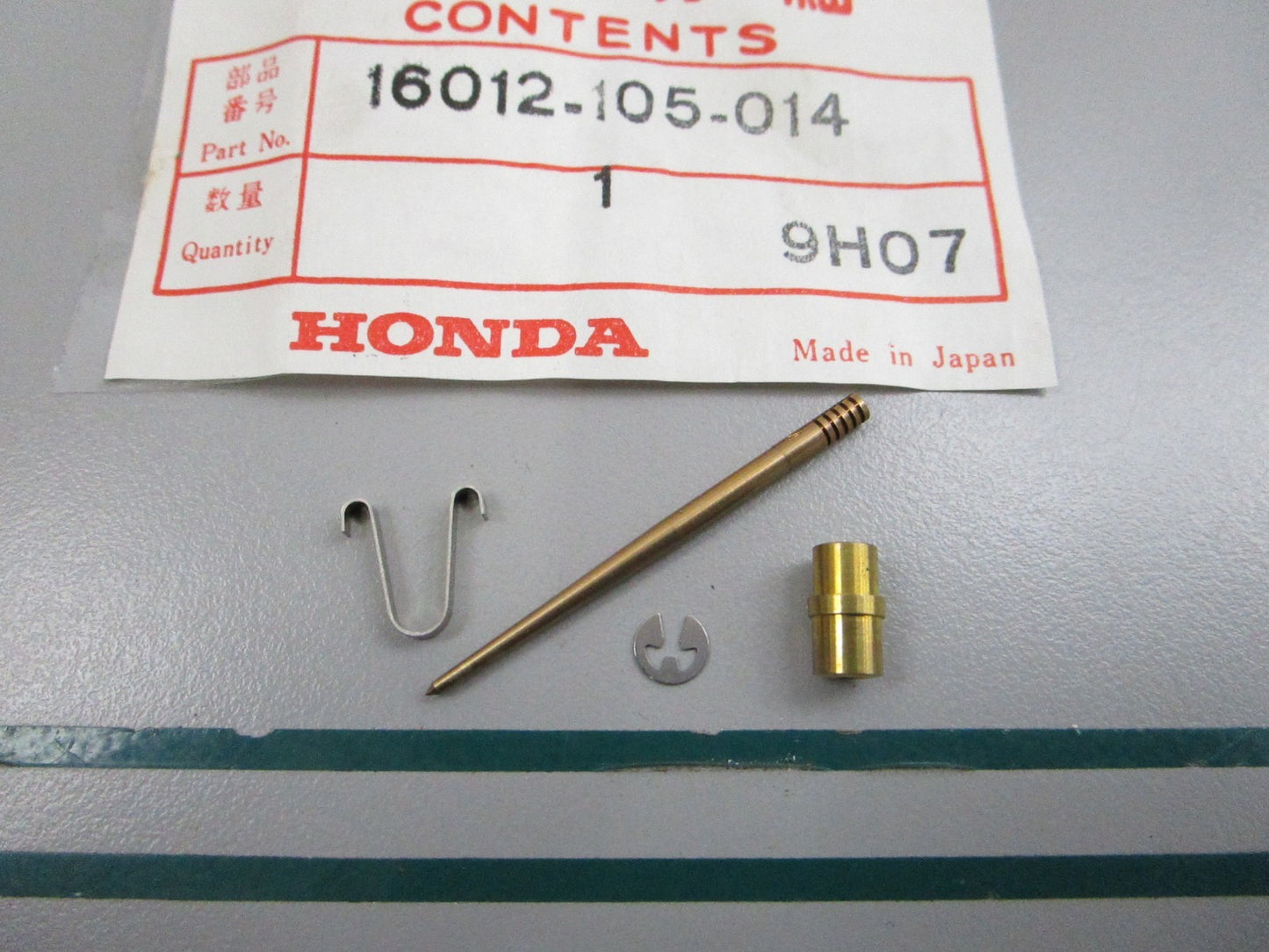 NEW OEM 16012-105-014 Honda Carburetor Jet Needle Set 0810
