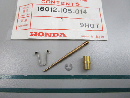NEW OEM 16012-105-014 Honda Carburetor Jet Needle Set 0810