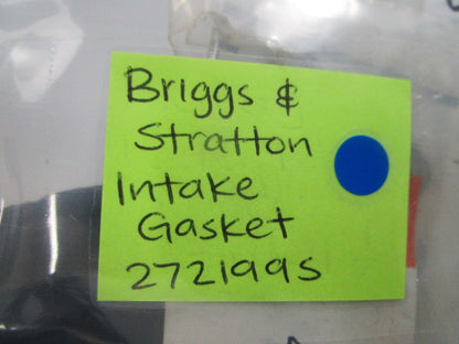 *NEW OEM* (LOT OF 2) 0810 Briggs & Stratton Intake Gasket 272199S