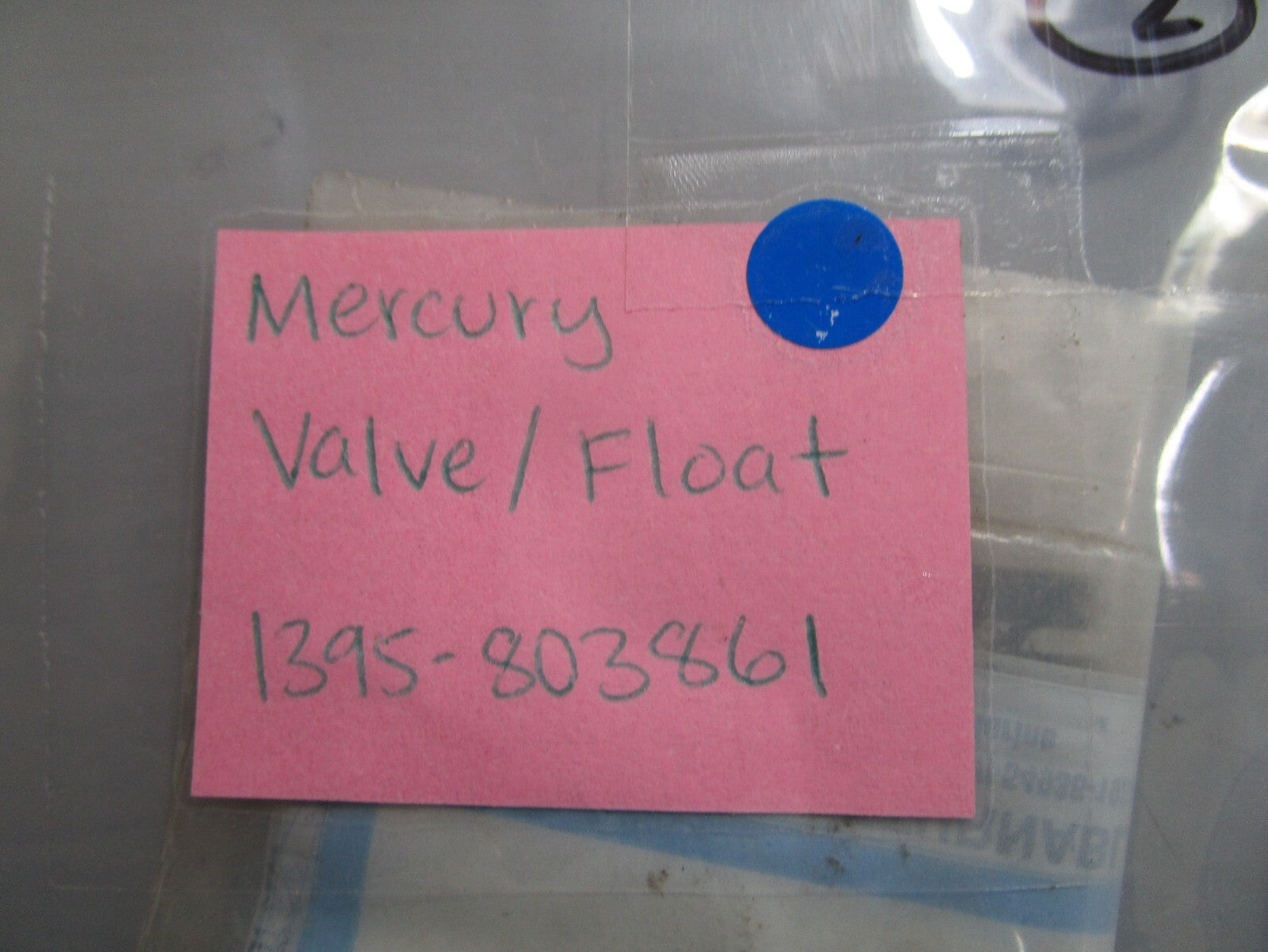 *NEW OEM* 0810 Mercury Quicksilver Valve/Float 1395-803861