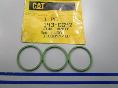 NEW OEM (LOT OF 3) 143-6642 CAT O-Ring 0810