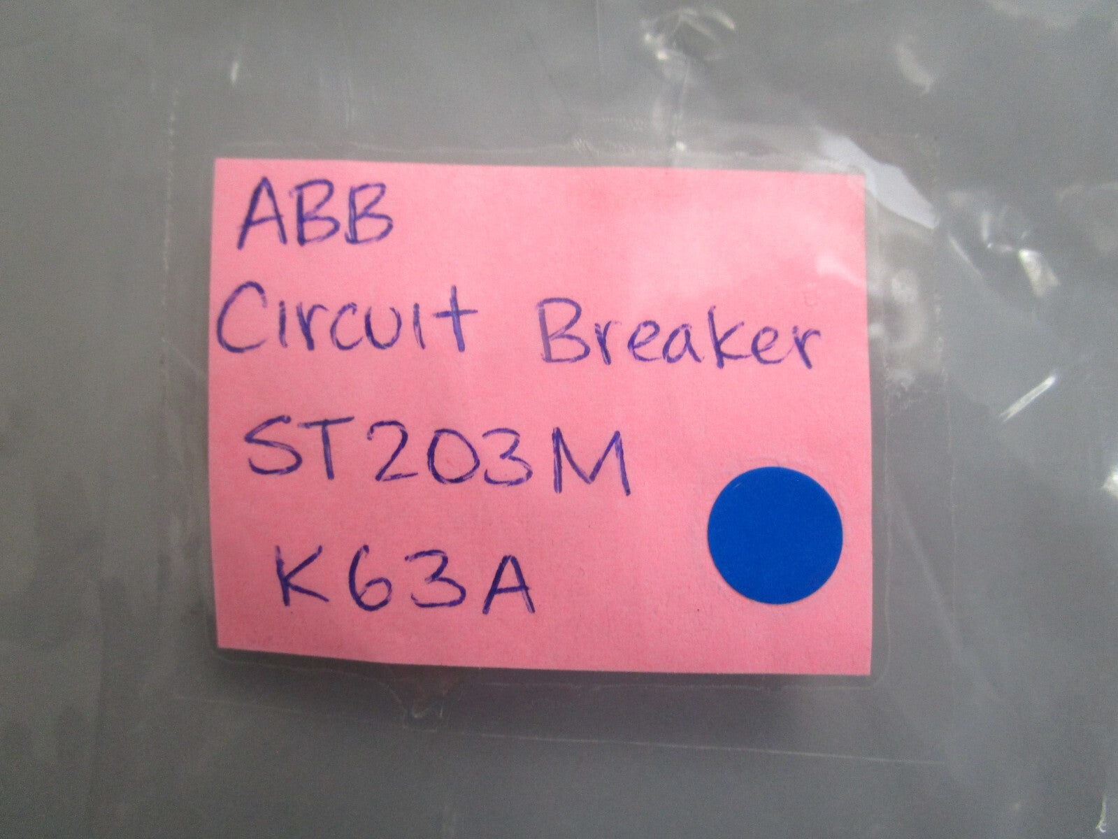*NEW* 0820 ABB Circuit Breaker ST203M K63A