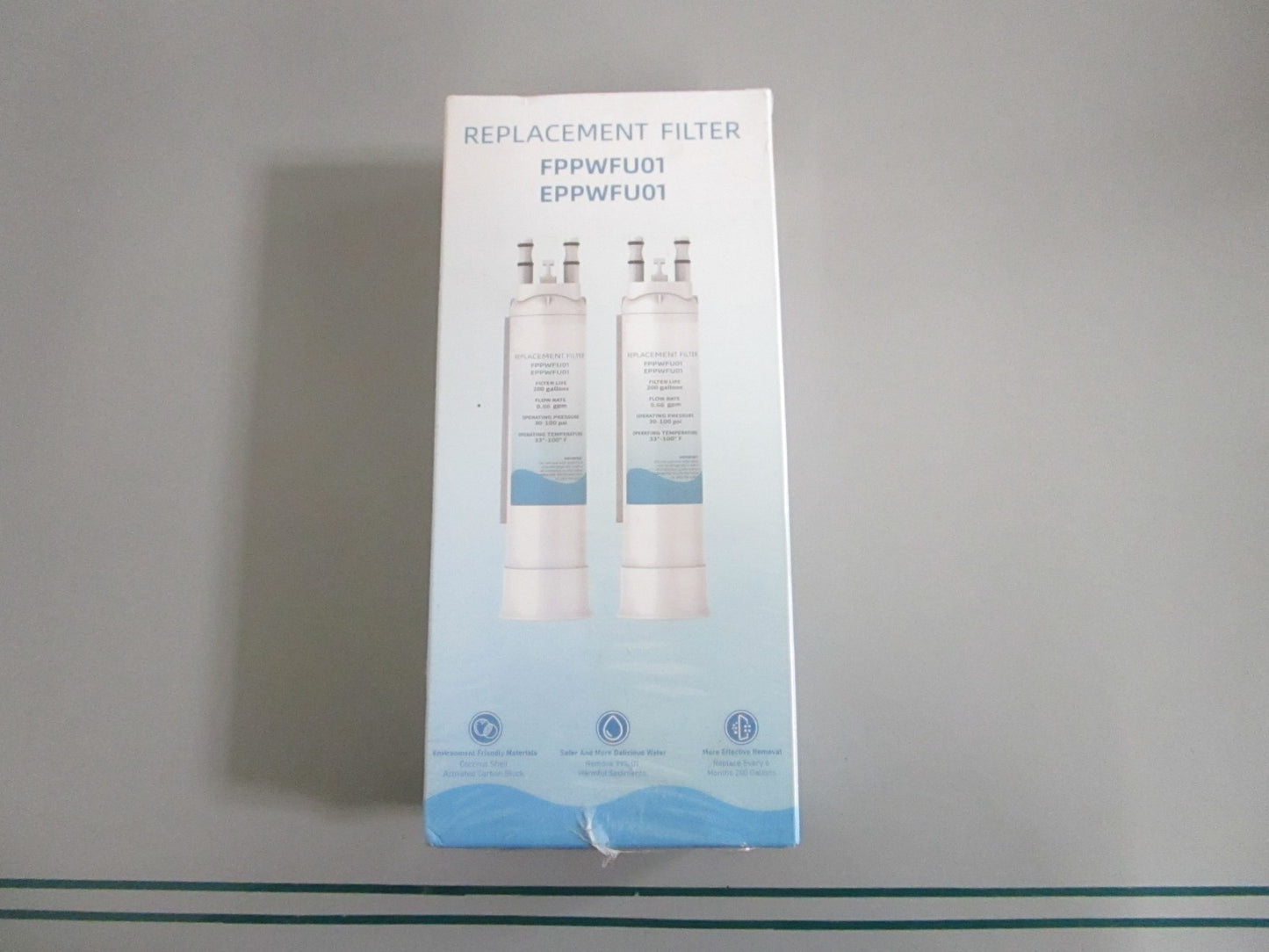 Frigidaire Replacement Water Filter LOT OF 2 FPPWFU01 EPPWFU01 NOS 0820