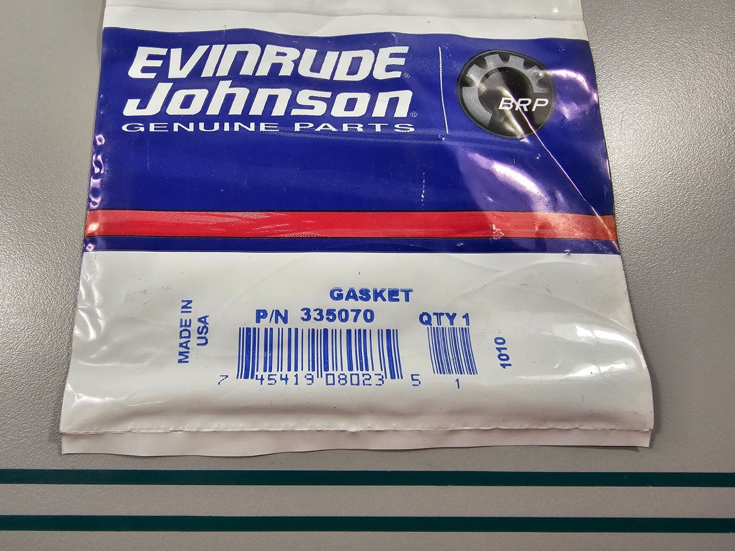 NEW OEM 335070 0335070 OMC Johnson Evinrude Gasket 0810